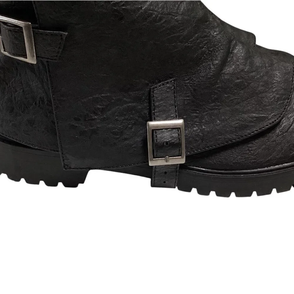 Funtasma Boots Mens 8 9 Black Pirate Captain Medieval Knight Aristocrat Nobleman
